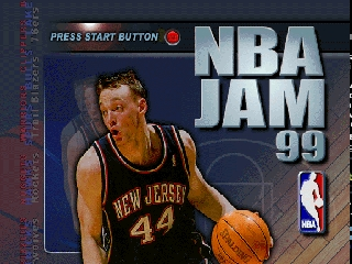 NBA Jam 99 (USA) Title Screen